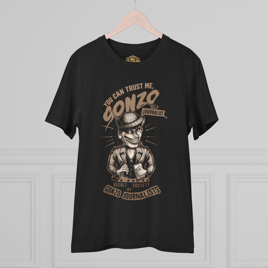 Secret Society of Gonzo Journalists T-Shirt - Trust the Gonzo Journalist Tee - Edgy Satire Apparel